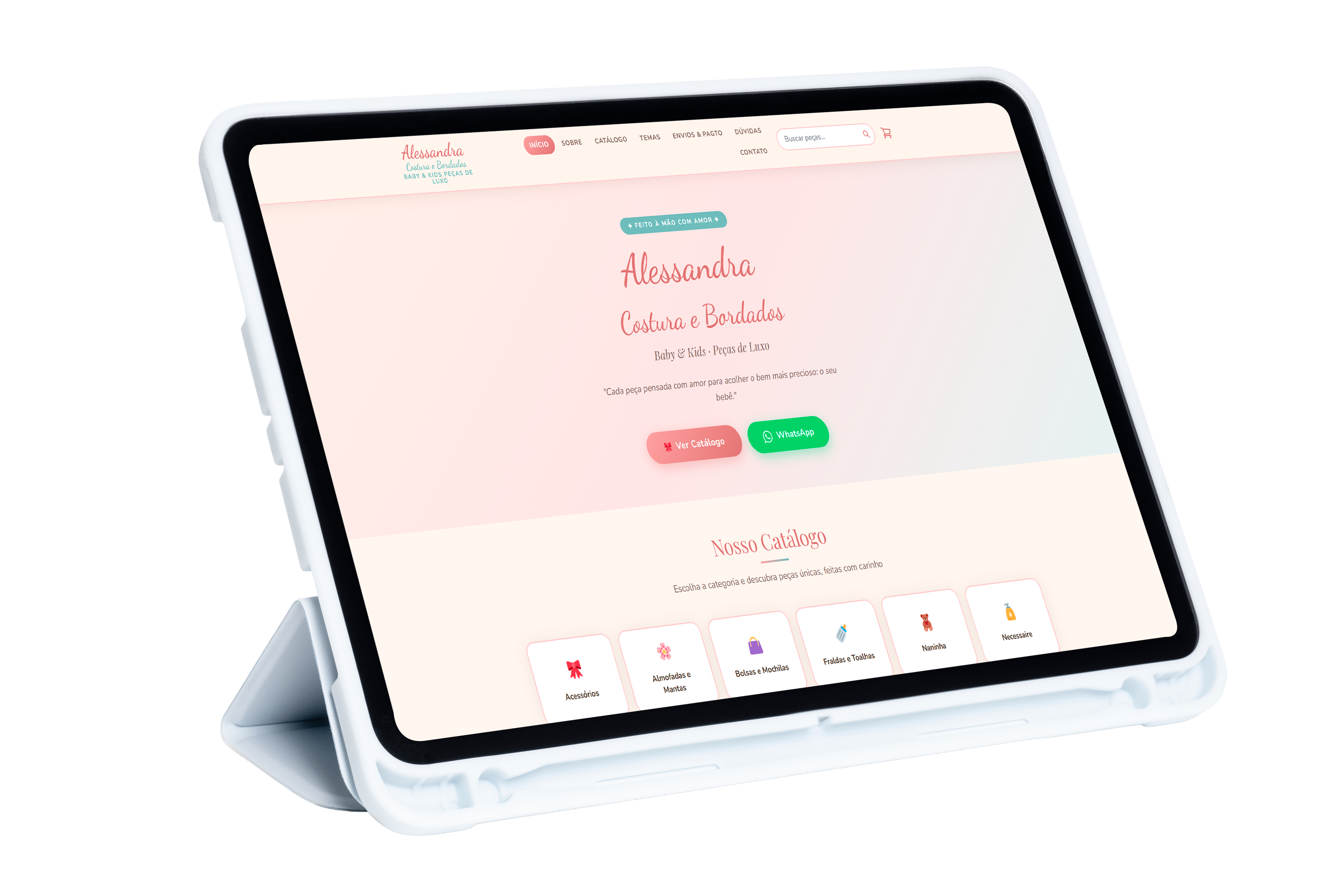Catálogo da Alessandra · Bordados Baby & Kids